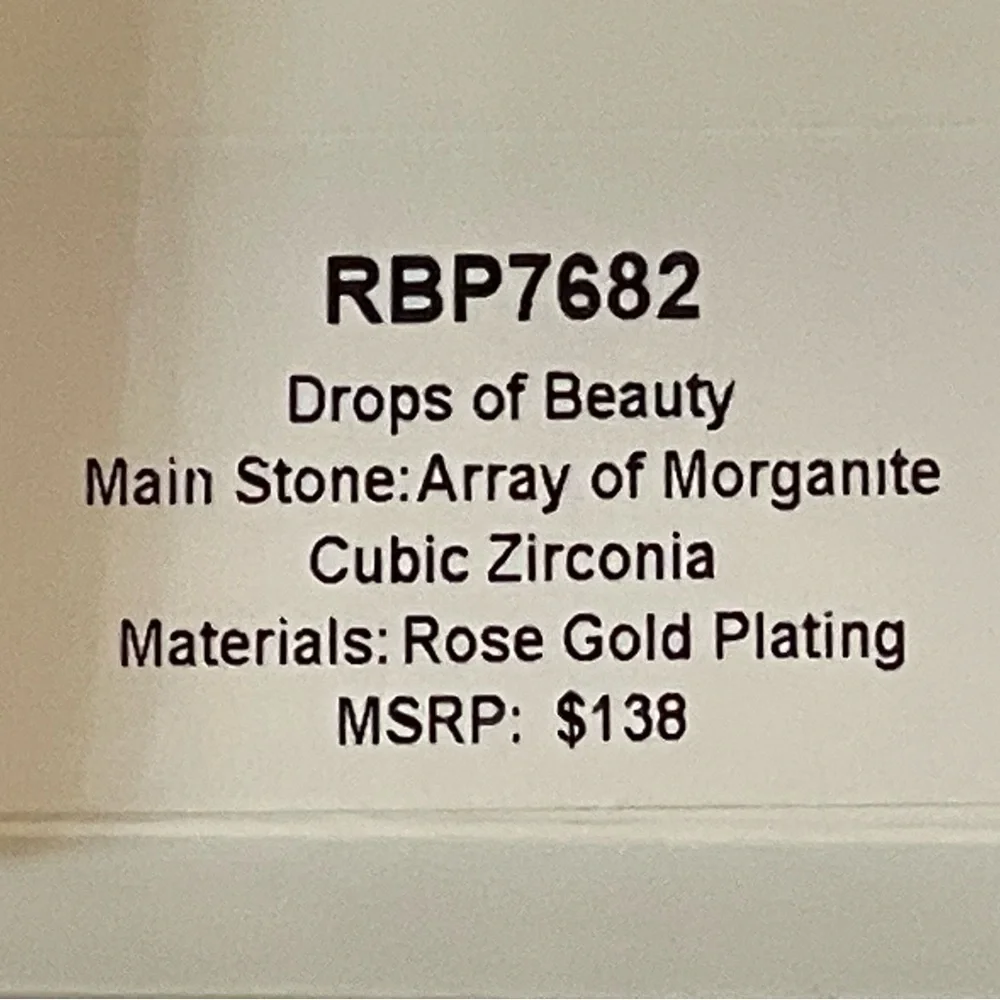 🆕 BOMB PARTY - Reign The Princess Collection - Drops of Beauty - Hoop Earrings 👑 - Picture 5 of 8